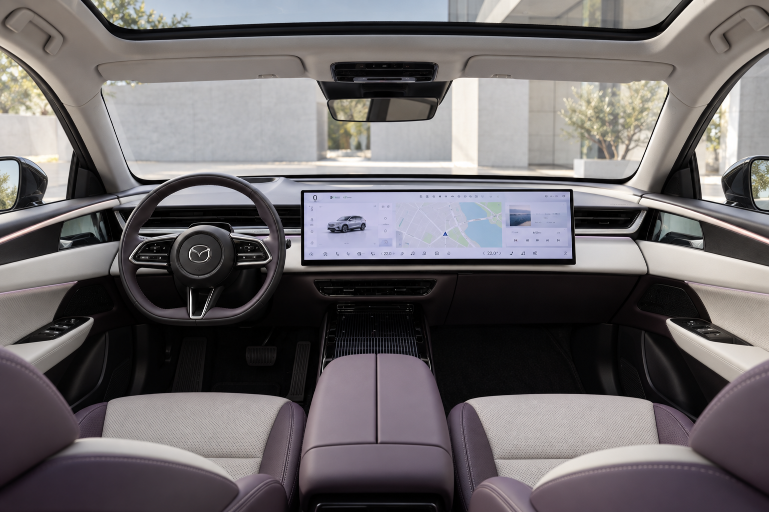 Mazda CX-6e interior