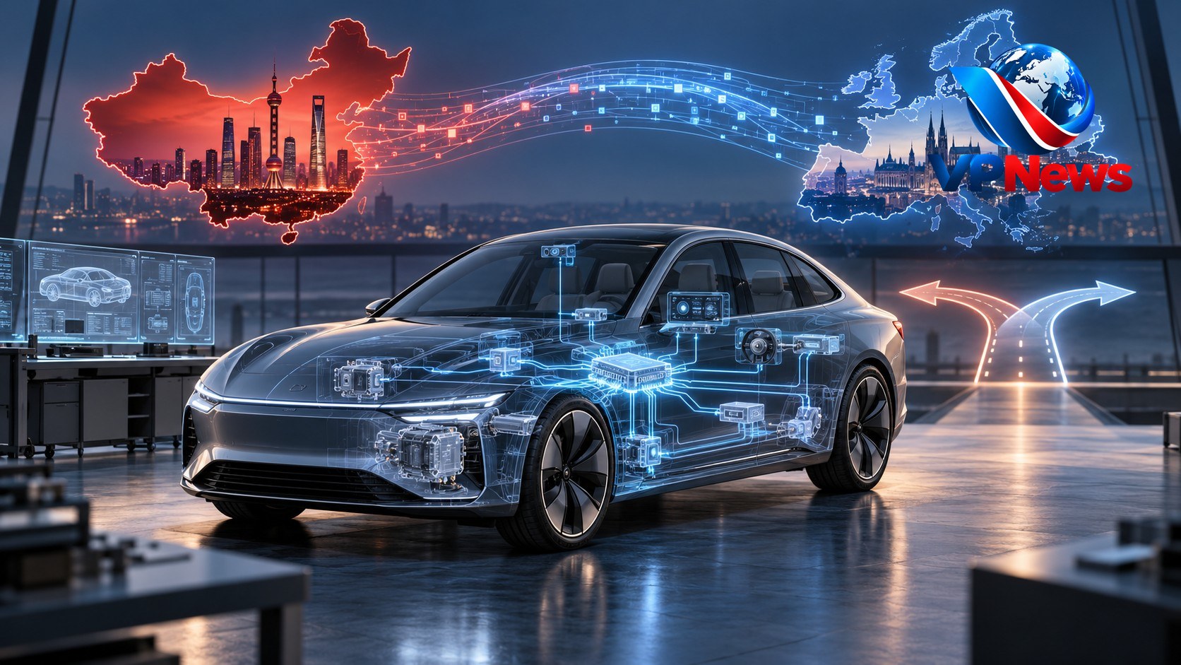 Иллюстрация к новости: Volkswagen рассматривает китайское ПО XPeng для Европы