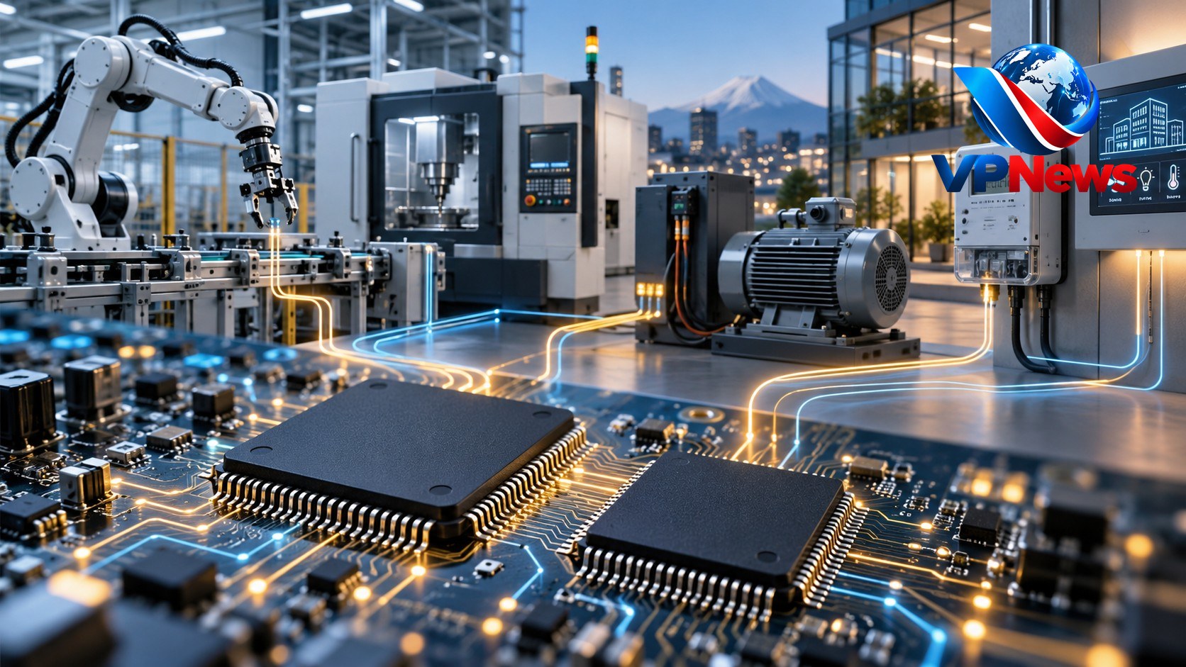 Иллюстрация к новости: Renesas выпустила мощные чипы для заводской автоматики