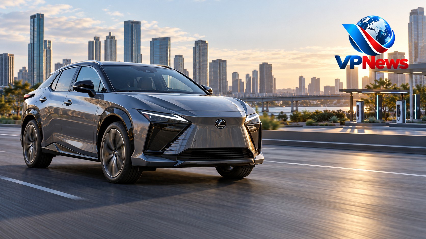 Иллюстрация к новости: Lexus назвала цены на электрокроссовер RZ 2027 для США